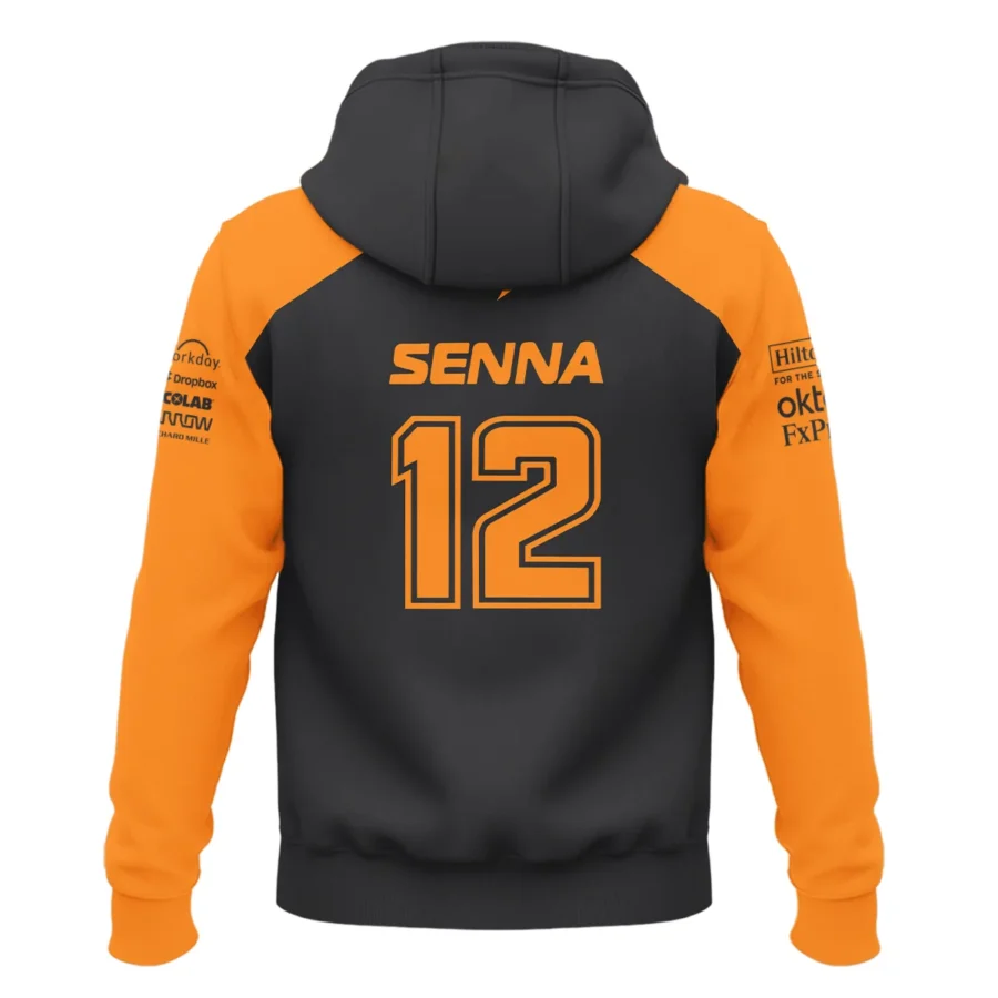 Ayrton Senna The Racing Legend McLaren F1 Exclusive Hoodie BLF16625A1HD