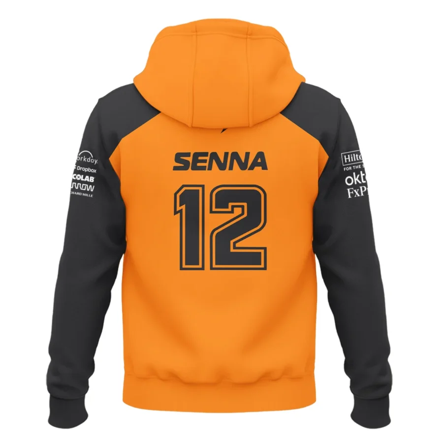 Ayrton Senna The Racing Legend McLaren F1 Exclusive Hoodie BLF16625A2HD