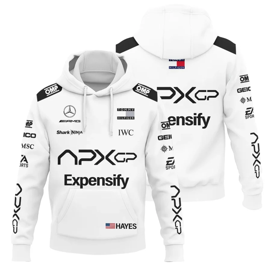 2025 White Version For Racing Fan Exclusive Hoodie BLF116625A1HD