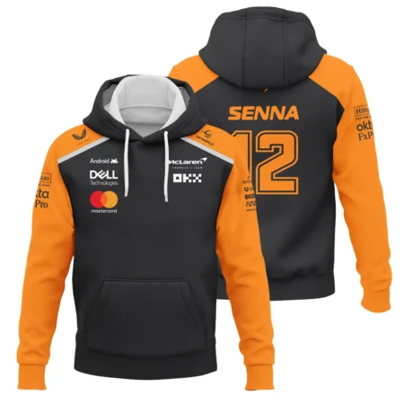 Ayrton Senna The Racing Legend McLaren F1 Exclusive Hoodie BLF16625A1HD