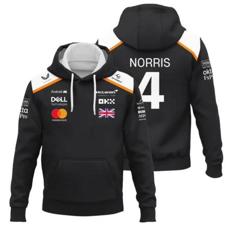 Lando Norris LN4 McLaren F1 Exclusive Hoodie BLF19625A2HD