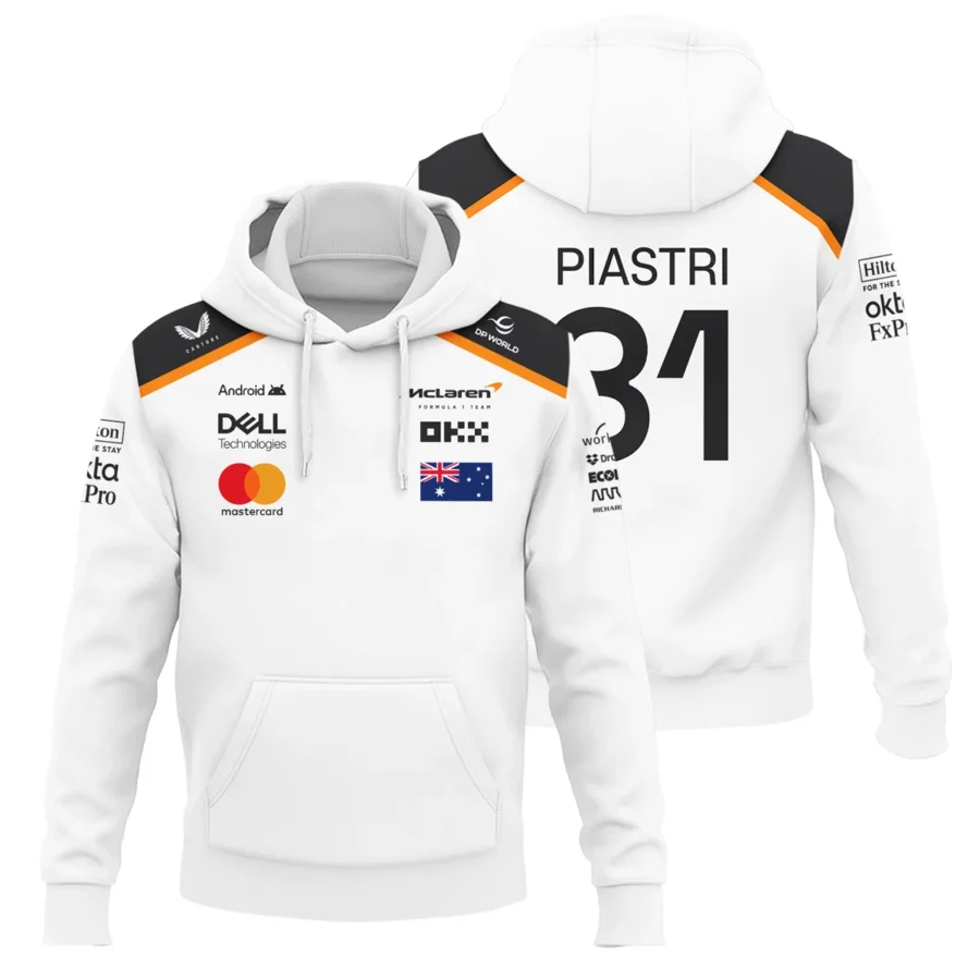 Oscar Piastri OP81 McLaren F1 Exclusive Hoodie BLF19625A3HD
