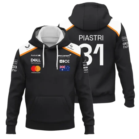 Oscar Piastri OP81 McLaren F1 Exclusive Hoodie BLF19625A4HD