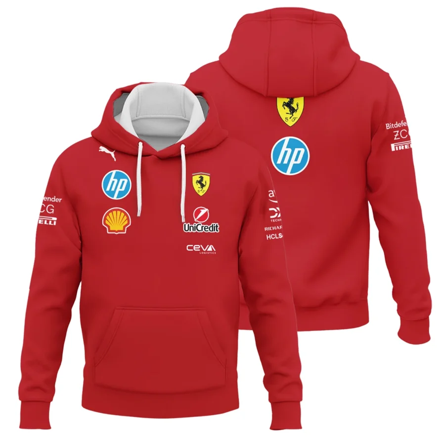 2025 Scuderia Ferrari F1 Special Edition Hoodie BLFRR4625A3HD