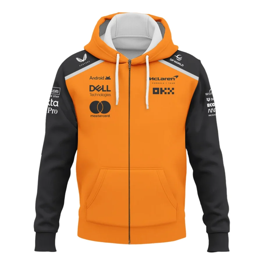 Ayrton Senna The Racing Legend McLaren F1 Exclusive Zipper Hoodie BLF16625A2ZHD