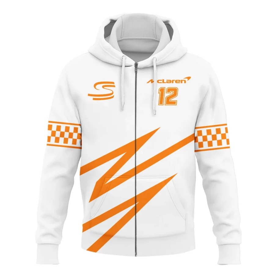 Ayrton Senna The Racing Legend McLaren F1 Exclusive Zipper Hoodie BLF16625A4ZHD
