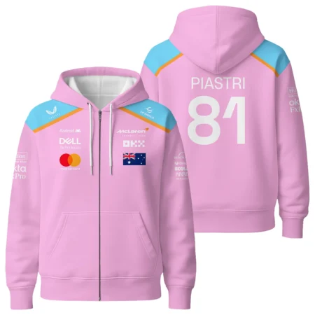 2025 Pink Exclusive Unisex Zipper Hoodie BLF120625A1ZHD
