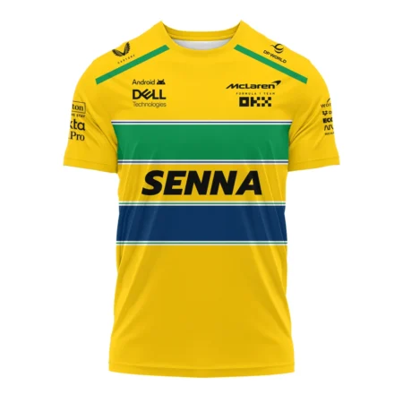 Senna x McLaren - Exclusive T-Shirt Featuring His Iconic Liveries BLF13625A5TS