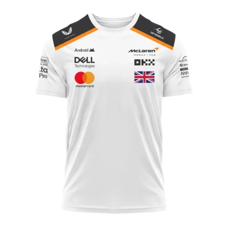 Lando Norris LN4 McLaren F1 Exclusive T-Shirt BLF19625A1TS