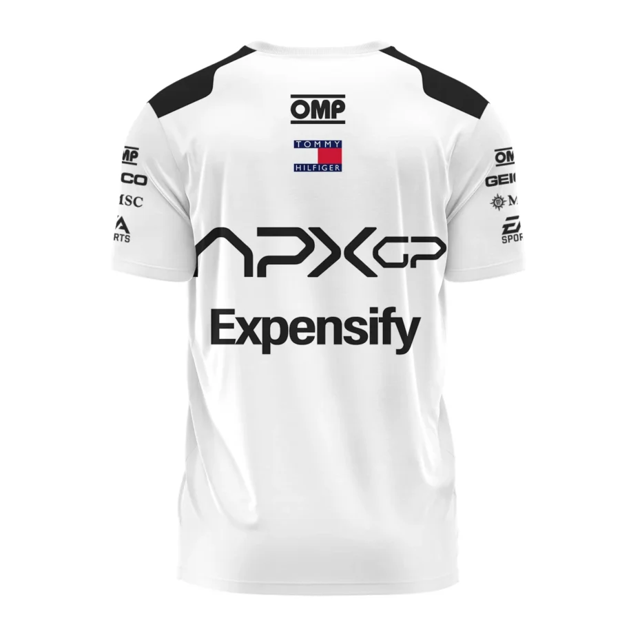 2025 White Version For Racing Fan Exclusive T-Shirt BLF116625A1TS