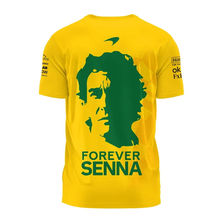 Forever Ayrton Senna McLaren F1 Exclusive T-Shirt BLF13625A2TS