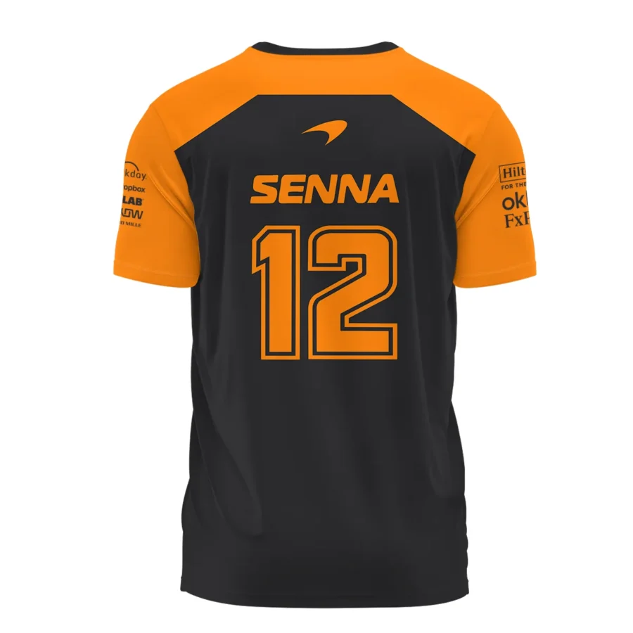 Ayrton Senna The Racing Legend McLaren F1 Exclusive T-Shirt BLF16625A1TS