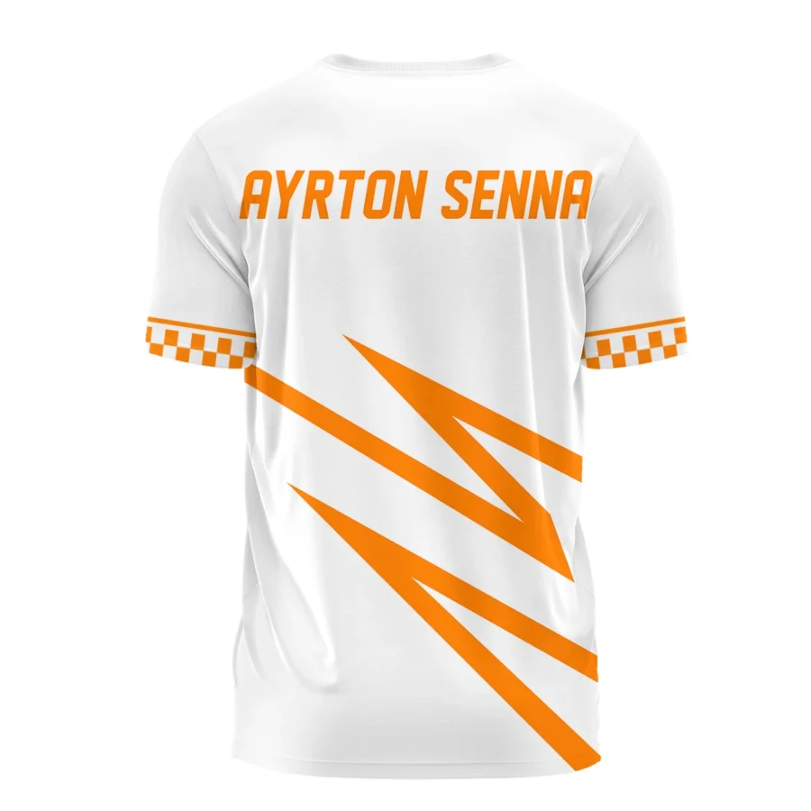 Ayrton Senna The Racing Legend McLaren F1 Exclusive T-Shirt BLF16625A4TS