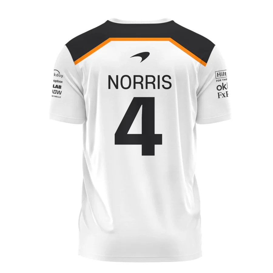 Lando Norris LN4 McLaren F1 Exclusive T-Shirt BLF19625A1TS