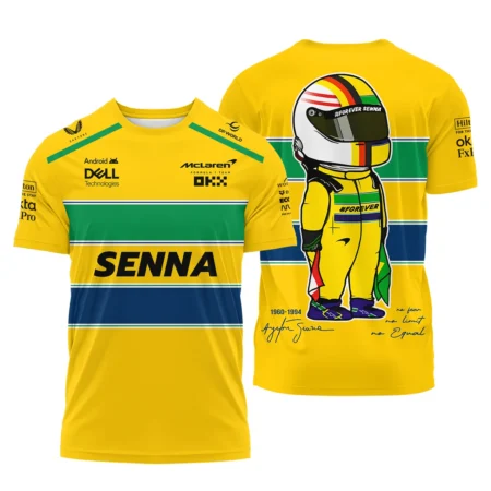 Forever Senna McLaren F1 Exclusive T-Shirt BLF13625A3TS