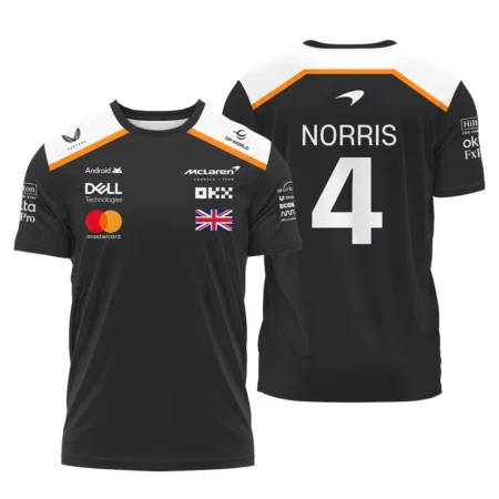 Lando Norris LN4 McLaren F1 Exclusive T-Shirt BLF19625A2TS