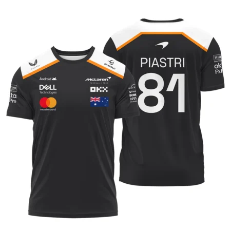 Oscar Piastri OP81 McLaren F1 Exclusive T-Shirt BLF19625A4TS