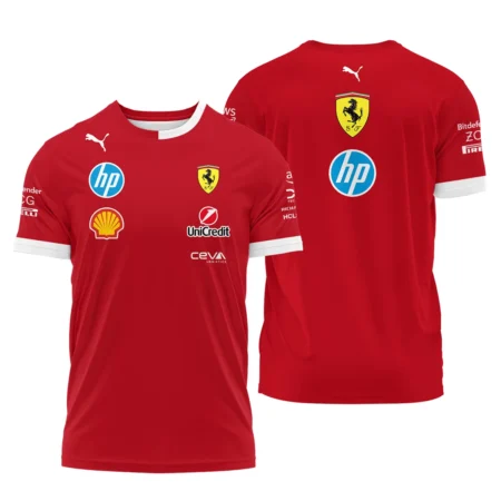 2025 Scuderia Ferrari F1 Special Edition T-Shirt BLFRR4625A3TS