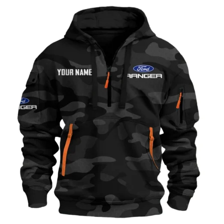 Ranger Exclusive Logo Fashion Hoodie Half Zip BLC11625A1RNG