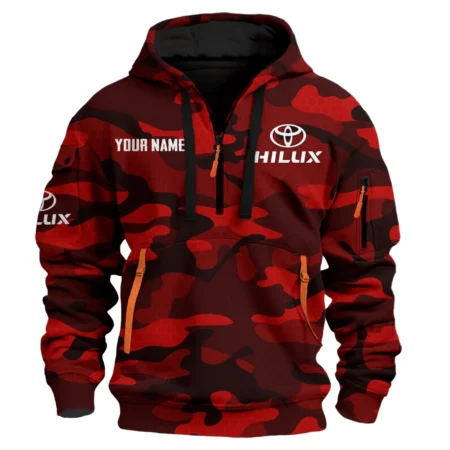 Hilux Exclusive Logo Fashion Hoodie Half Zip BLC11625A1HLX