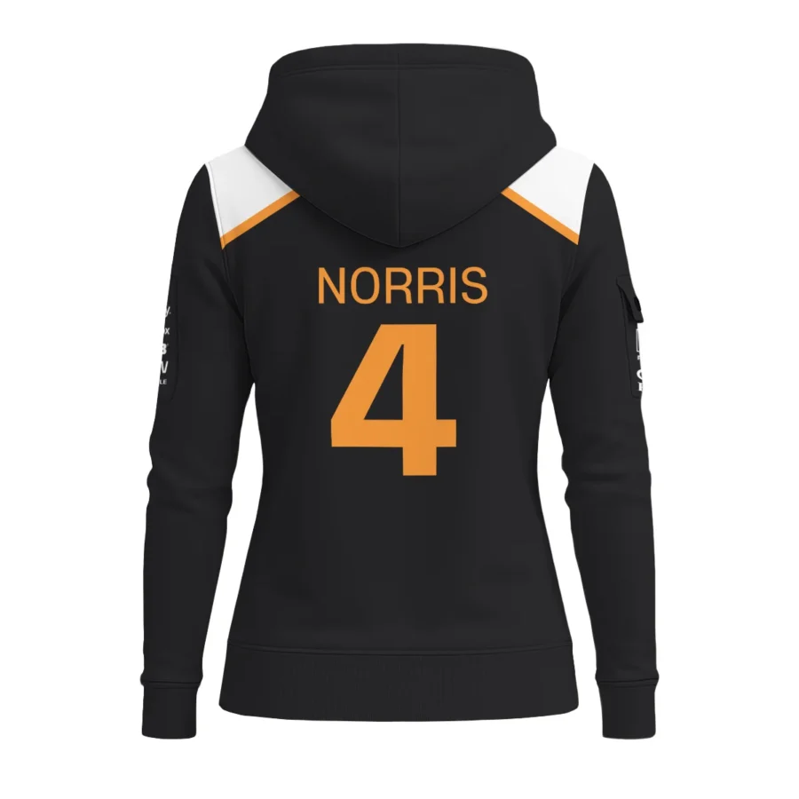 2025 Black Exclusive Unisex Hoodie Half Zipper BLF120625A8HDF