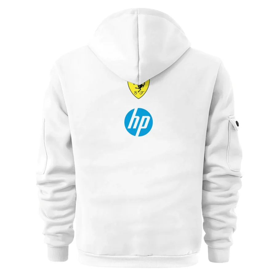 2025 Scuderia Ferrari F1 Special Edition Hoodie Half Zipper BLFRR4625A2HDF