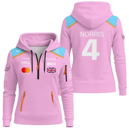 2025 Pink Exclusive Unisex Hoodie Half Zipper BLF120625A2HDF