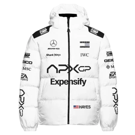 2025 White Version For Racing Fan Exclusive Down & Puffer Jackets BLF116625A1HCJ