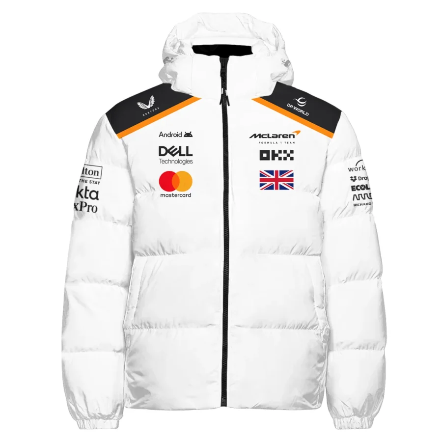 Lando Norris LN4 McLaren F1 Exclusive Down & Puffer Jackets BLF19625A1HCJ