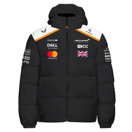 Lando Norris LN4 McLaren F1 Exclusive Down & Puffer Jackets BLF19625A2HCJ