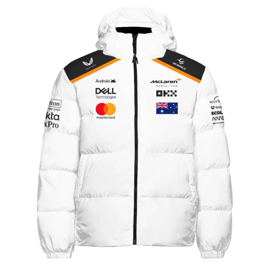 Oscar Piastri OP81 McLaren F1 Exclusive Down & Puffer Jackets BLF19625A3HCJ