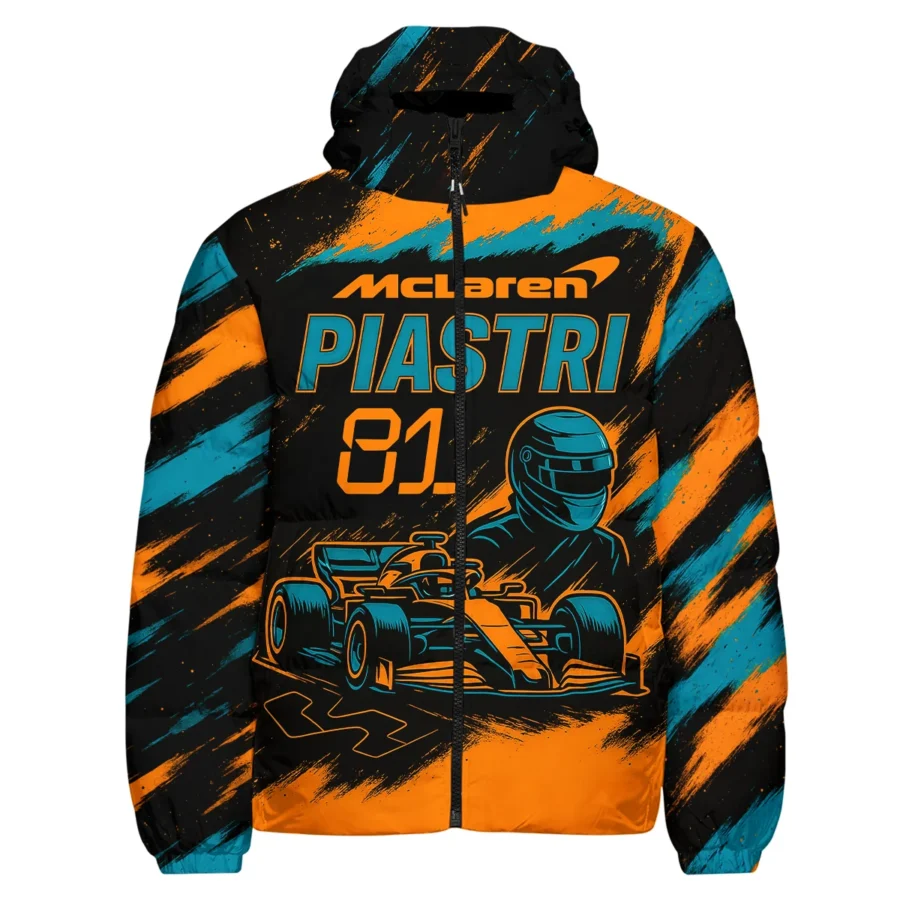 Piastri 81 McLaren F1 Exclusive Down & Puffer Jackets BLMCL1625A1HCJ