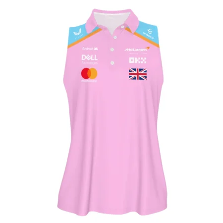 2025 Pink Exclusive Sleeveless Polo For Fan Girl BLF120625A2VPO