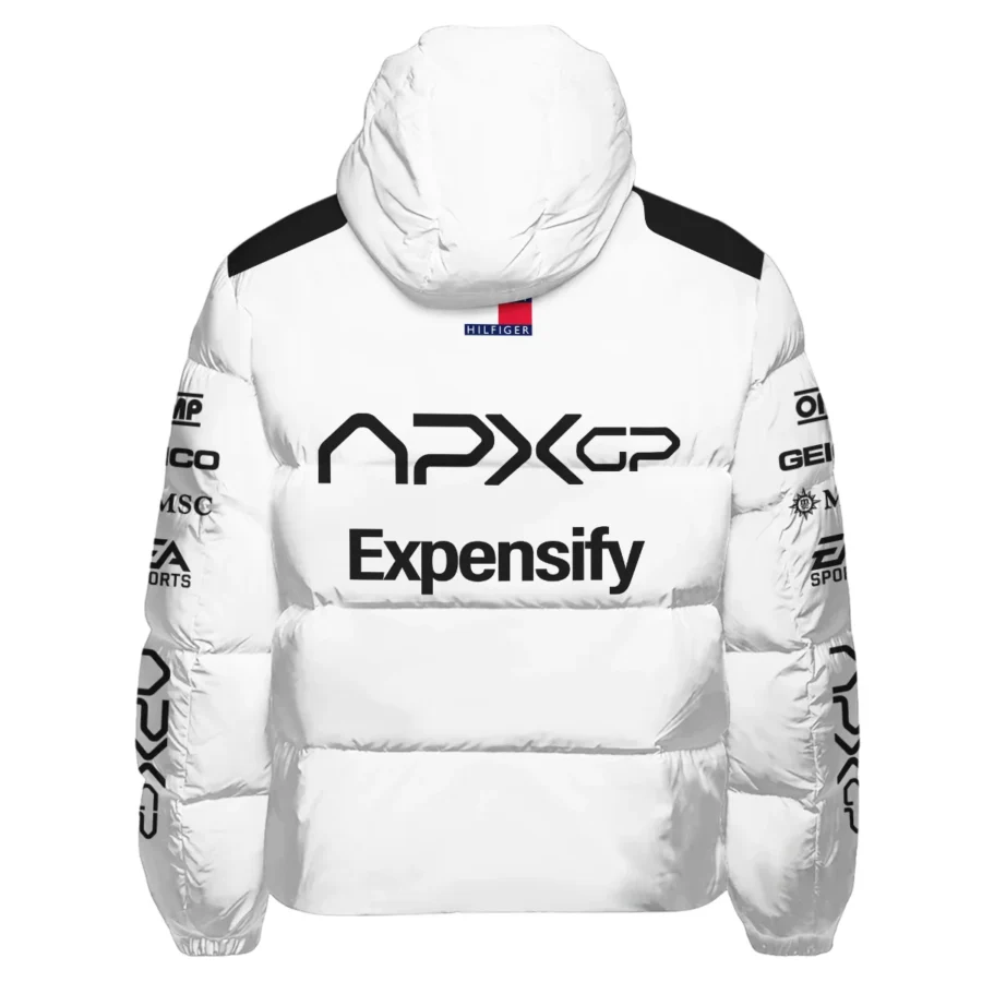 2025 White Version For Racing Fan Exclusive Down & Puffer Jackets BLF116625A1HCJ