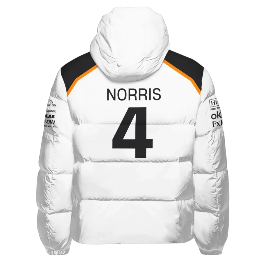Lando Norris LN4 McLaren F1 Exclusive Down & Puffer Jackets BLF19625A1HCJ
