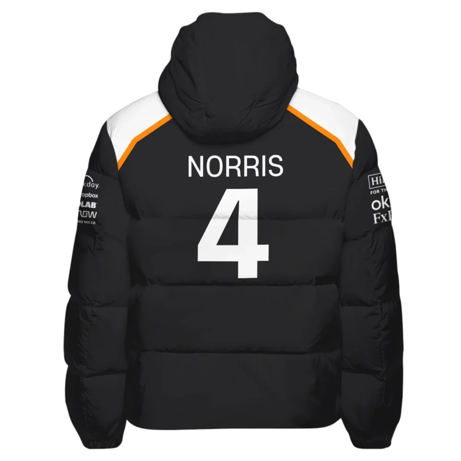 Lando Norris LN4 McLaren F1 Exclusive Down & Puffer Jackets BLF19625A2HCJ