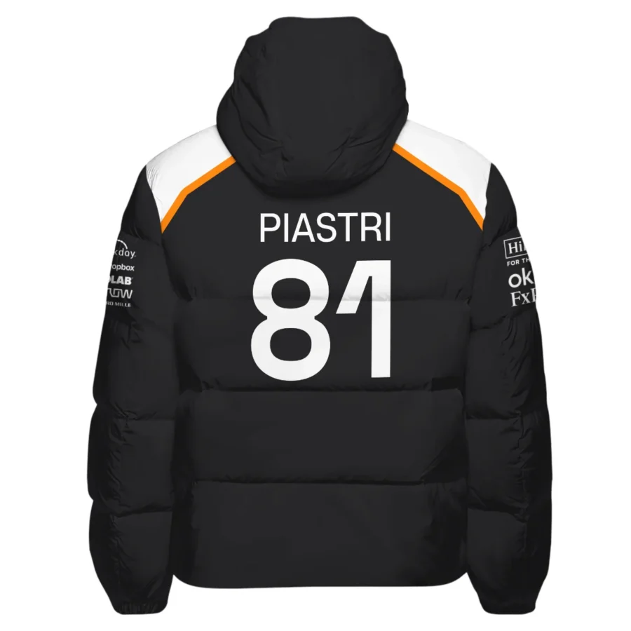 Oscar Piastri OP81 McLaren F1 Exclusive Down & Puffer Jackets BLF19625A4HCJ