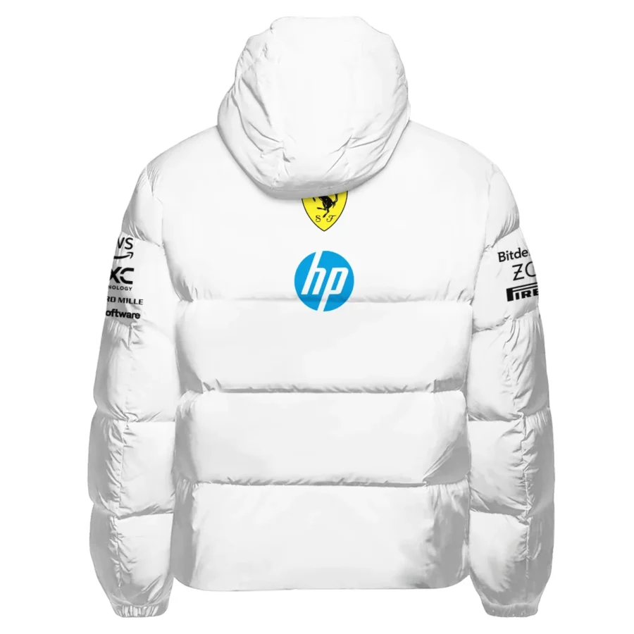 2025 Scuderia Ferrari F1 Special Edition Down & Puffer Jackets BLFRR4625A2HCJ