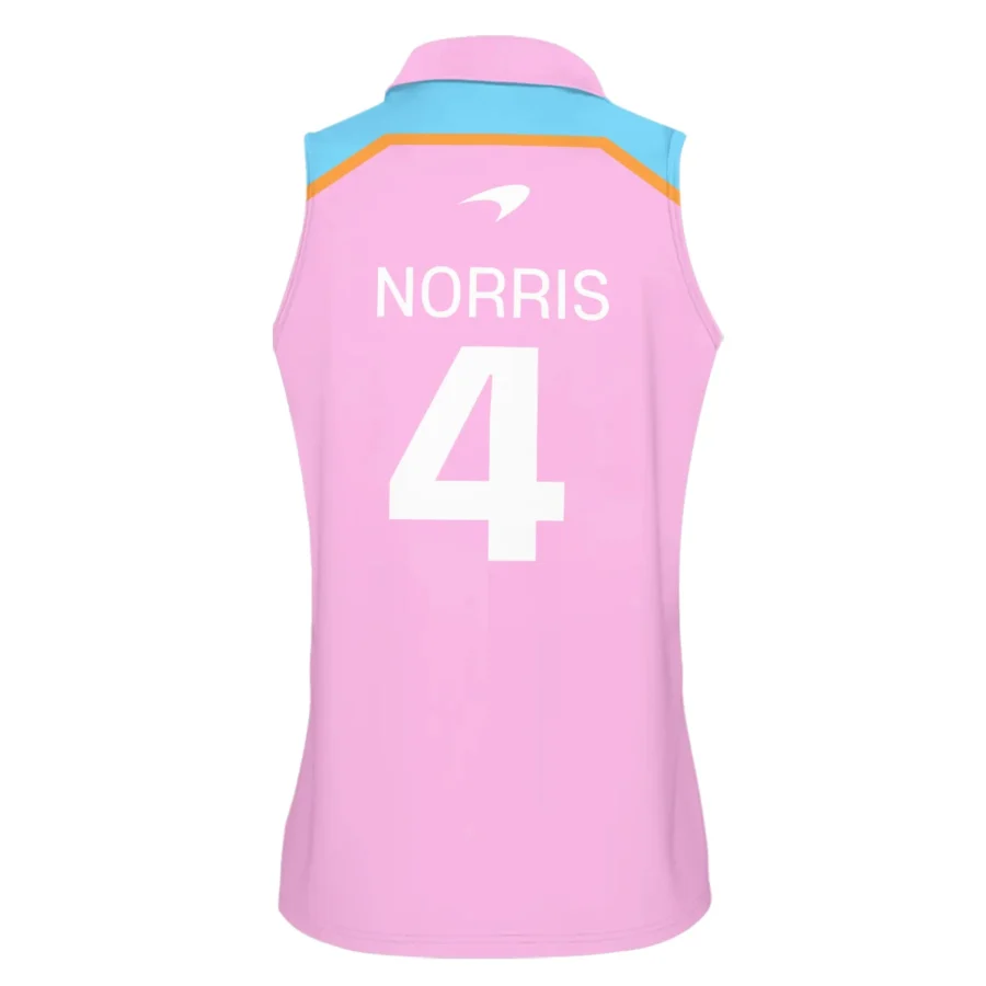2025 Pink Exclusive Sleeveless Polo For Fan Girl BLF120625A2VPO