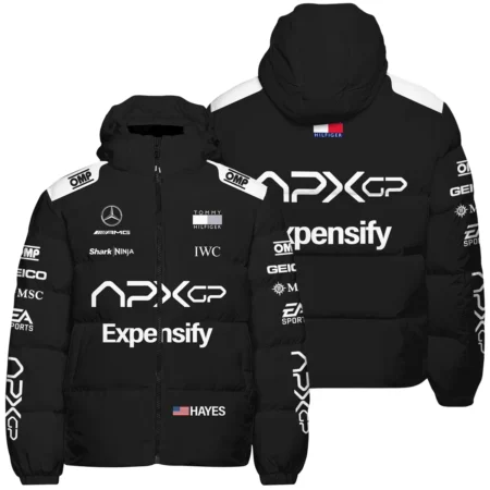 2025 Black Version For Racing Fan Exclusive Down & Puffer Jackets BLF116625A2HCJ