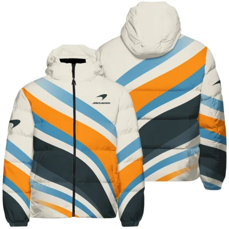 Waves Pattern McLaren F1 Exclusive Down & Puffer Jackets BLMCL1625A2HCJ