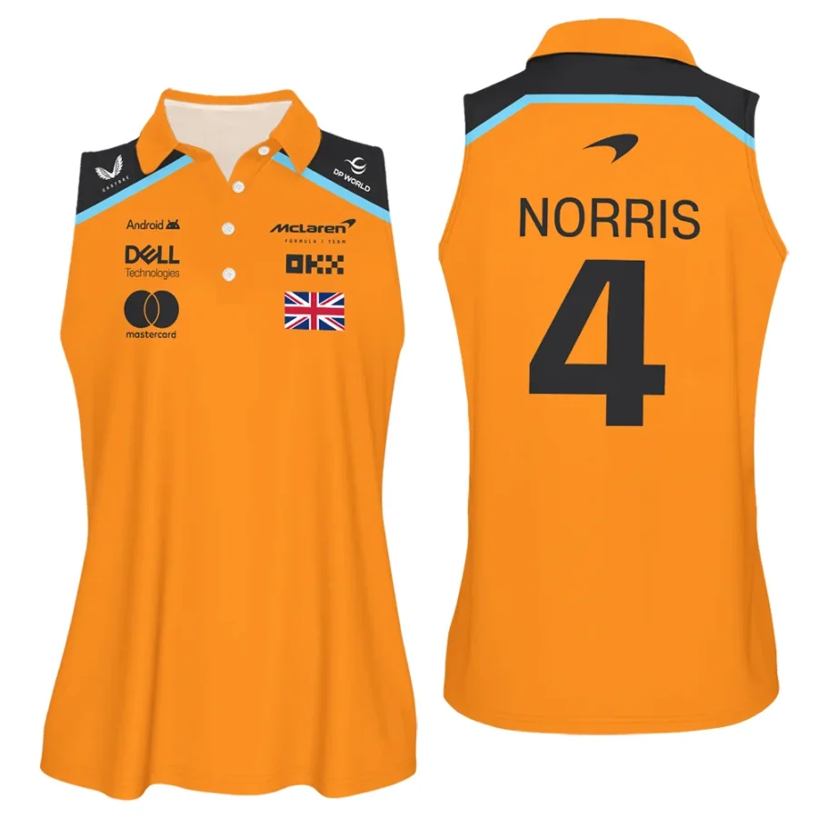 2025 Papaya Exclusive Sleeveless Polo For Fan Girl BLF120625A4VPO