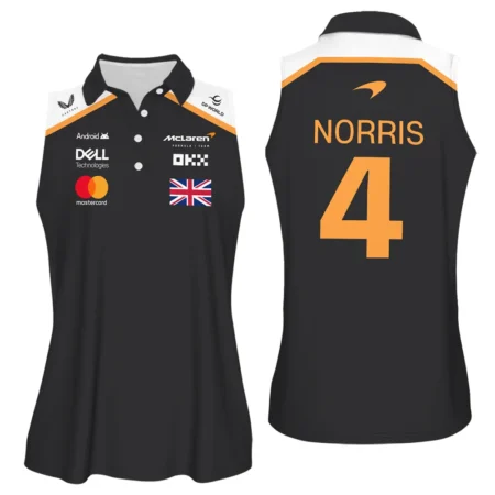 2025 Black Exclusive Sleeveless Polo For Fan Girl BLF120625A8VPO