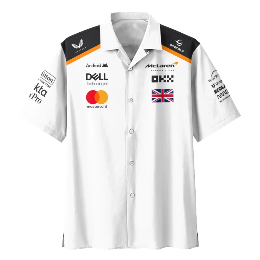 Lando Norris LN4 McLaren F1 Exclusive Hawaiian Shirt BLF19625A1HW
