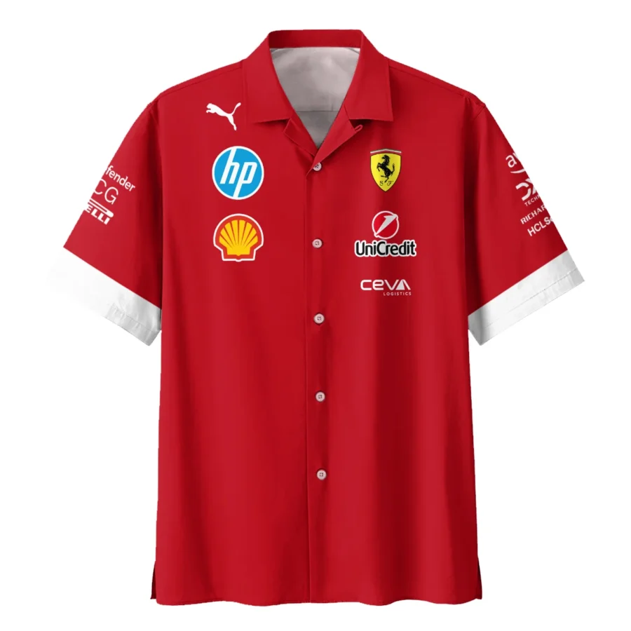 2025 Scuderia Ferrari F1 Special Edition Hawaiian Shirt BLFRR4625A3HW