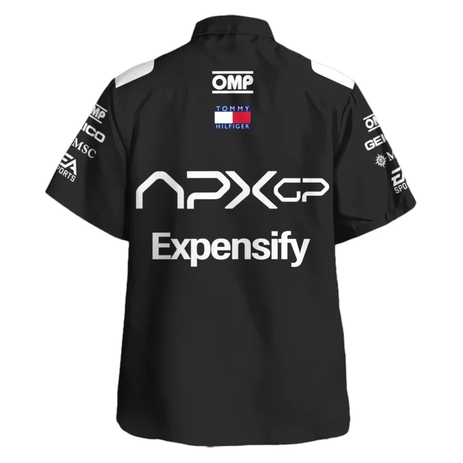 2025 Black Version For Racing Fan Exclusive Hawaiian Shirt BLF116625A2HW