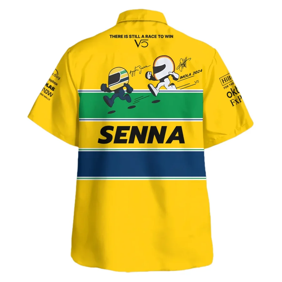 Ayrton Senna The Racing Legend McLaren F1 Exclusive Hawaiian Shirt BLF13625A1HW