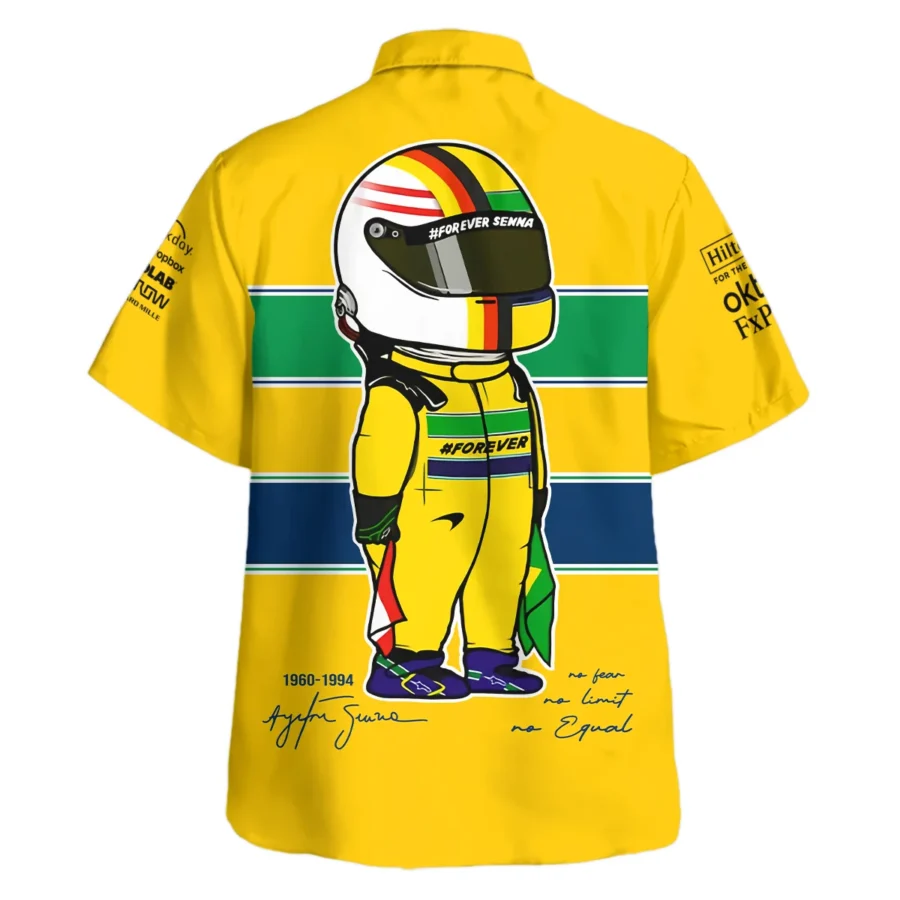 Forever Senna McLaren F1 Exclusive Hawaiian Shirt BLF13625A3HW