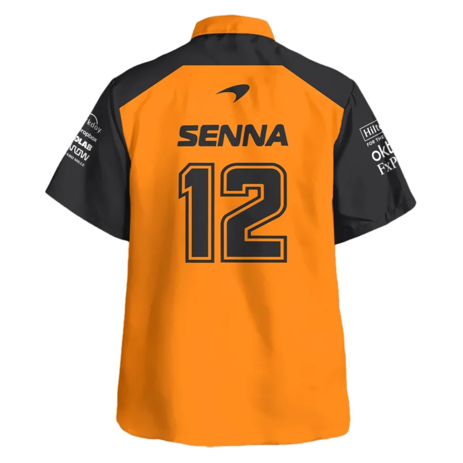 Ayrton Senna The Racing Legend McLaren F1 Exclusive Hawaiian Shirt BLF16625A2HW