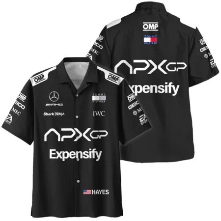 2025 Black Version For Racing Fan Exclusive Hawaiian Shirt BLF116625A2HW